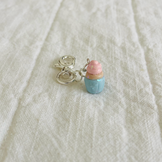 Mini Cupcake Keychain