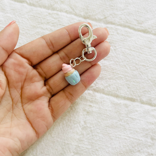 Mini Cupcake Keychain